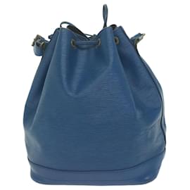 Louis Vuitton-Bolsa de Ombro LOUIS VUITTON Epi Noe Azul M44005 Autenticação de LV 64990-Azul