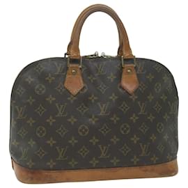 Louis Vuitton-Bolsa de mão M LOUIS VUITTON com monograma Alma M51130 Autenticação de LV 65148-Monograma