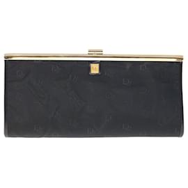 Christian Dior-Christian Dior Bolso Clutch Nylon Negro Auth ep3005-Negro