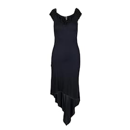 Moschino-Moschino Cheap and Chic Asymmetric Dress-Black
