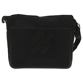 Louis Vuitton-LOUIS VUITTON Damier Geant Messager NM Bolso de hombro Noir M93225 Bases de autenticación de LV11611-Negro