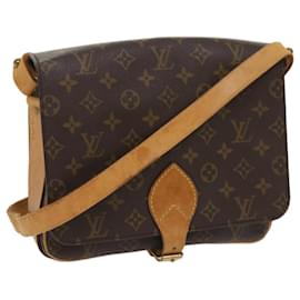 Louis Vuitton-LOUIS VUITTON Monogram Cartouchiere GM Shoulder Bag M51252 LV Auth th4536-Monogram