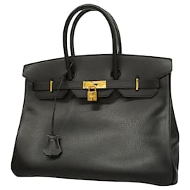 Hermès-HERMES BIRKIN 35-Black