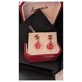 Chanel-Earrings-Pink