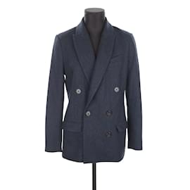 By Malene Birger-Wool suit jacket-Navy blue