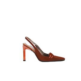 Sergio Rossi-Leather Heels-Brown