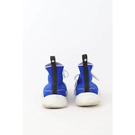 Dior-zapatillas altas-Azul