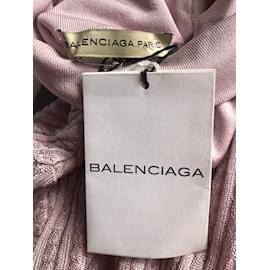 Balenciaga-BALENCIAGA Tops Camiseta.fr 36 Viscosa-Rosa