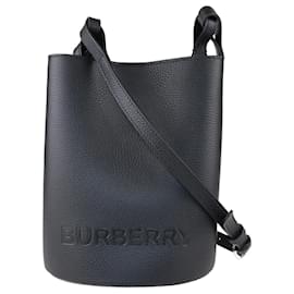 Burberry-Burberry Petit sac seau Lorne noir-Noir