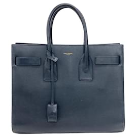 Saint Laurent-Saint Laurent Sac de jour-Blu navy