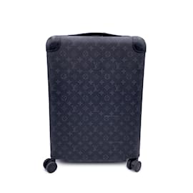 Louis Vuitton-Monogram Eclipse Trolley Horizon 55 suitcase M23002-Black