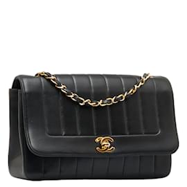 Chanel-Bolsa de ombro com aba com borda vertical Mademoiselle-Outro