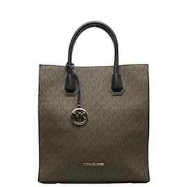 Michael Kors-Michael Kors MK Monogram Tote Bag  Canvas Tote Bag in Excellent condition-Other