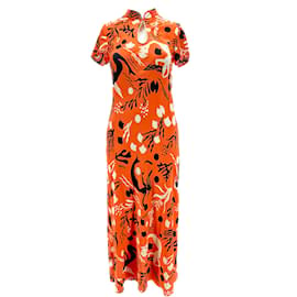 Autre Marque-RIXO  Dresses T.International XXS Silk-Orange