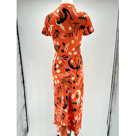 Autre Marque-RIXO  Dresses T.International XXS Silk-Orange