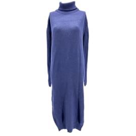 Nanushka-NANUSHKA Kleider T.Internationale S-Wolle-Blau