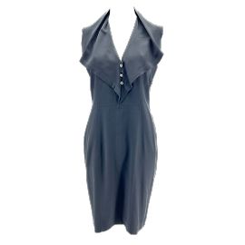 Robe Azzaro T.FR 42 Viscose Noir