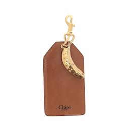 Chloé-CHLOE Ciondoli per borsa T.  Leather-Marrone