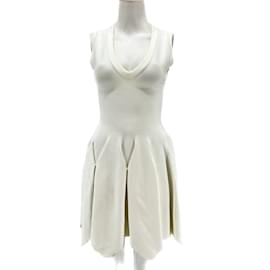 Alaïa-ALAIA  Dresses T.fr 36 Viscose-White