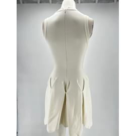 Alaïa-ALAIA Robes T.fr 36 Viscose-Blanc