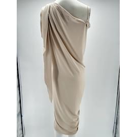 Lanvin-LANVIN  Dresses T.International S Polyester-Beige