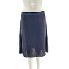 Valentino Garavani-VALENTINO GARAVANI  Skirts T.Uk 12 polyester-Navy blue