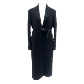 Prada-PRADA  Coats T.it 44 Wool-Black