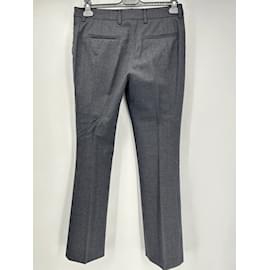 Prada-PRADA Pantalon T. ca 40 Wool-Gris