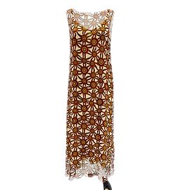 Robe Maliparmi T.IT 42 Polyester Marron