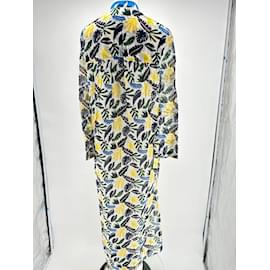 Autre Marque-NON SIGNE / UNSIGNED  Dresses T.International S Cotton-Yellow