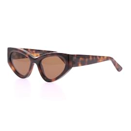 Autre Marque-NON SIGNE / UNSIGNED  Sunglasses T.  plastic-Brown