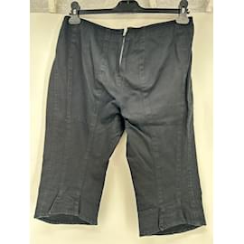 Miu Miu-MIU MIU Pantalones cortos T.ÉL 42 Pantalones vaqueros-Negro