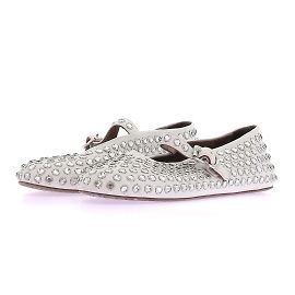 Alaïa ALAIA Ballerinas T.EU 37 Leder Weiß