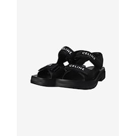 Céline-Black strappy sandals - size EU 41-Black