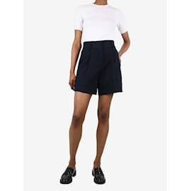 See by Chloé-Navy blue cropped shorts - size UK 6-Blue