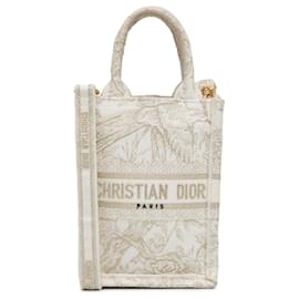 Dior-Dior Cabas vertical Mini Jardin D'Hiver blanc-Blanc