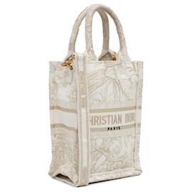 LTD ED CHRISTIAN DIOR BOOK TOTE MED JADRIN d'HIVER EMBROIDERY