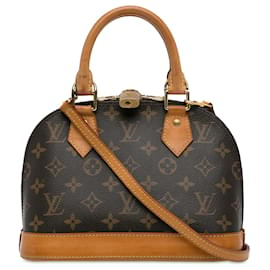 Louis Vuitton-Louis Vuitton Brown-Monogramm Alma BB-Braun