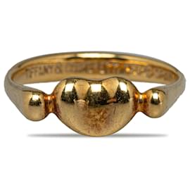 Tiffany & Co-Tiffany Gold Elsa Peretti 18K-Bohnen-Ring-Golden