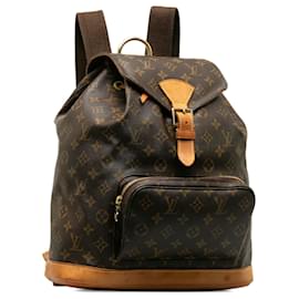 Louis Vuitton-Louis Vuitton Monogram Brown Montsouris GM-Marron