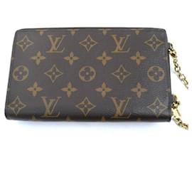 Louis Vuitton-Louis Vuitton Zippy Wallet Vertical-Brown