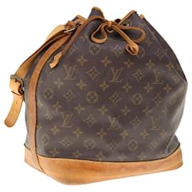 Louis Vuitton-LOUIS VUITTON Monogram Noe Shoulder Bag M42224 LV Auth 60505-Monogram