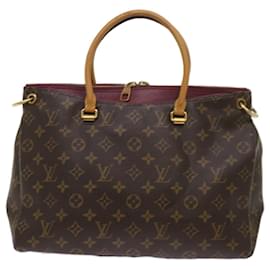 Louis Vuitton-LOUIS VUITTON Monogram Pallas Hand Bag M40466 LV Auth ep3126-Monogram