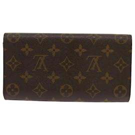 Louis Vuitton-LOUIS VUITTON Monogram Portefeuille International Wallet M61217 LV Auth e4535-Monogramme