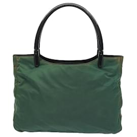 Prada-PRADA Shoulder Bag Nylon Green Auth bs11714-Green
