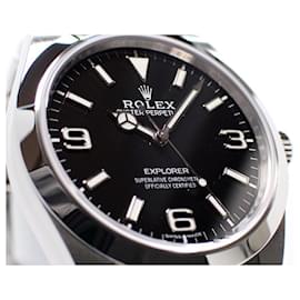 Rolex-ROLEX EXPLORERI 39 MM latter period Dial 214270 '19 Mens-Silvery