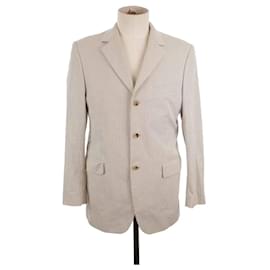 Givenchy-Giacca di cotone-Beige