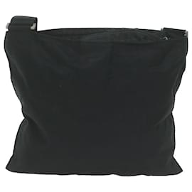 Prada-PRADA Shoulder Bag Nylon Black Auth ac2658-Black