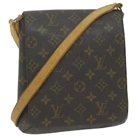 Louis Vuitton-LOUIS VUITTON Monogram Musette Salsa Sac à Bandoulière Court M51258 Auth LV 65533-Monogramme