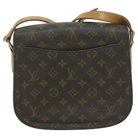 Louis Vuitton-LOUIS VUITTON Monogram Saint Cloud GM bolsa de ombro M51242 LV Auth yk10256-Monograma